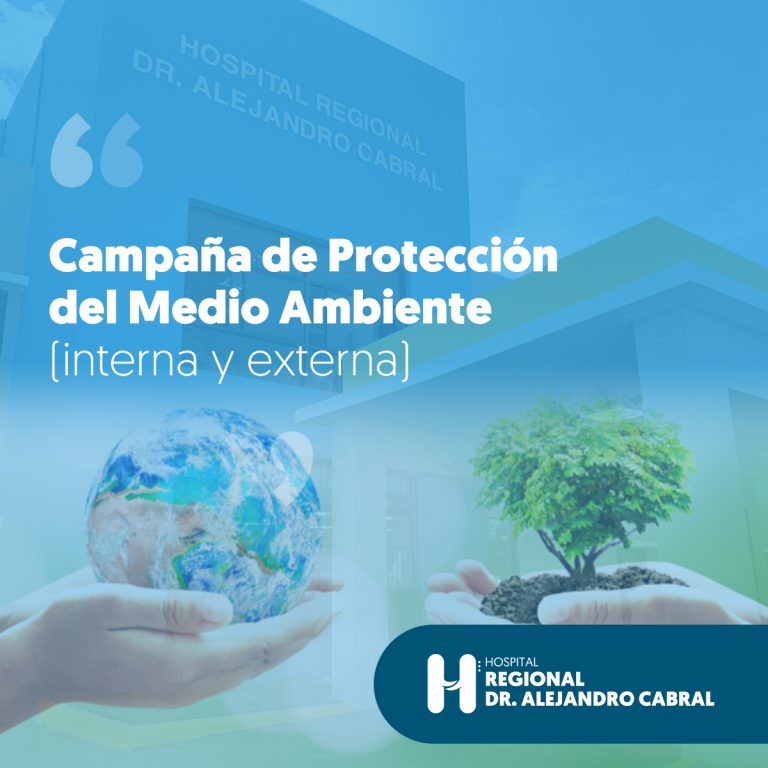 Lee más sobre el artículo Realizan campaña medioambiental en el Hospital Regional Dr. Alejandro Cabral