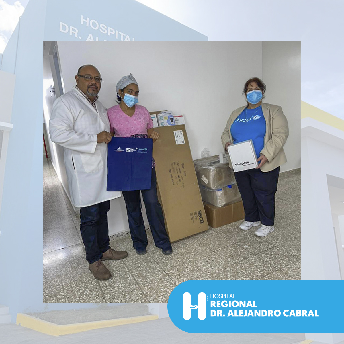 En este momento estás viendo Hospital Regional Dr. Alejandro Cabral recibe programa de UNICEF